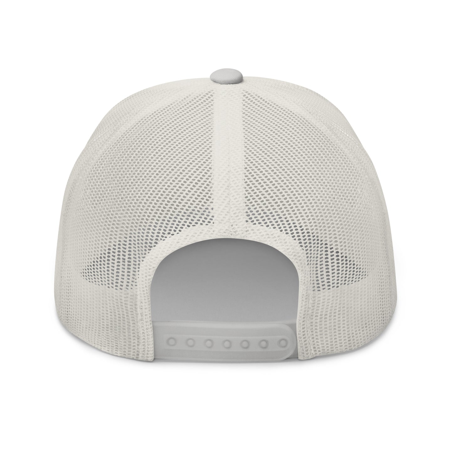 "AUSTIN" Retro Trucker Hat (Silver)