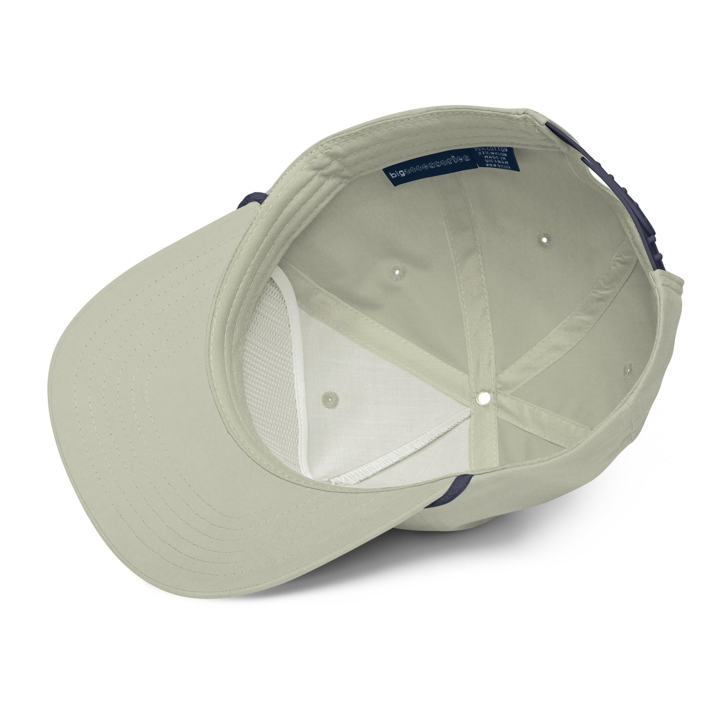 "hillco golf" Golf Rope Cap (Lt Gray/Navy)