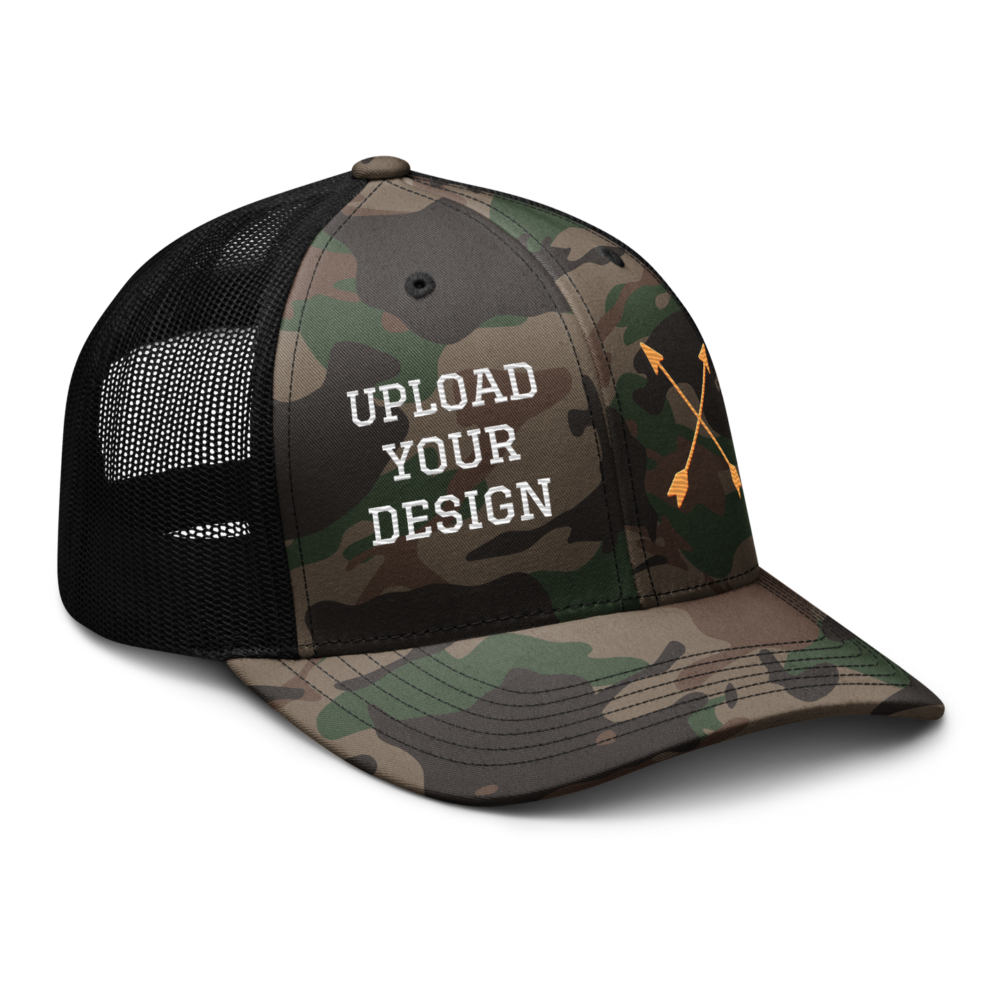 Camo Trucker Hat (Otto Cap 105-1247)