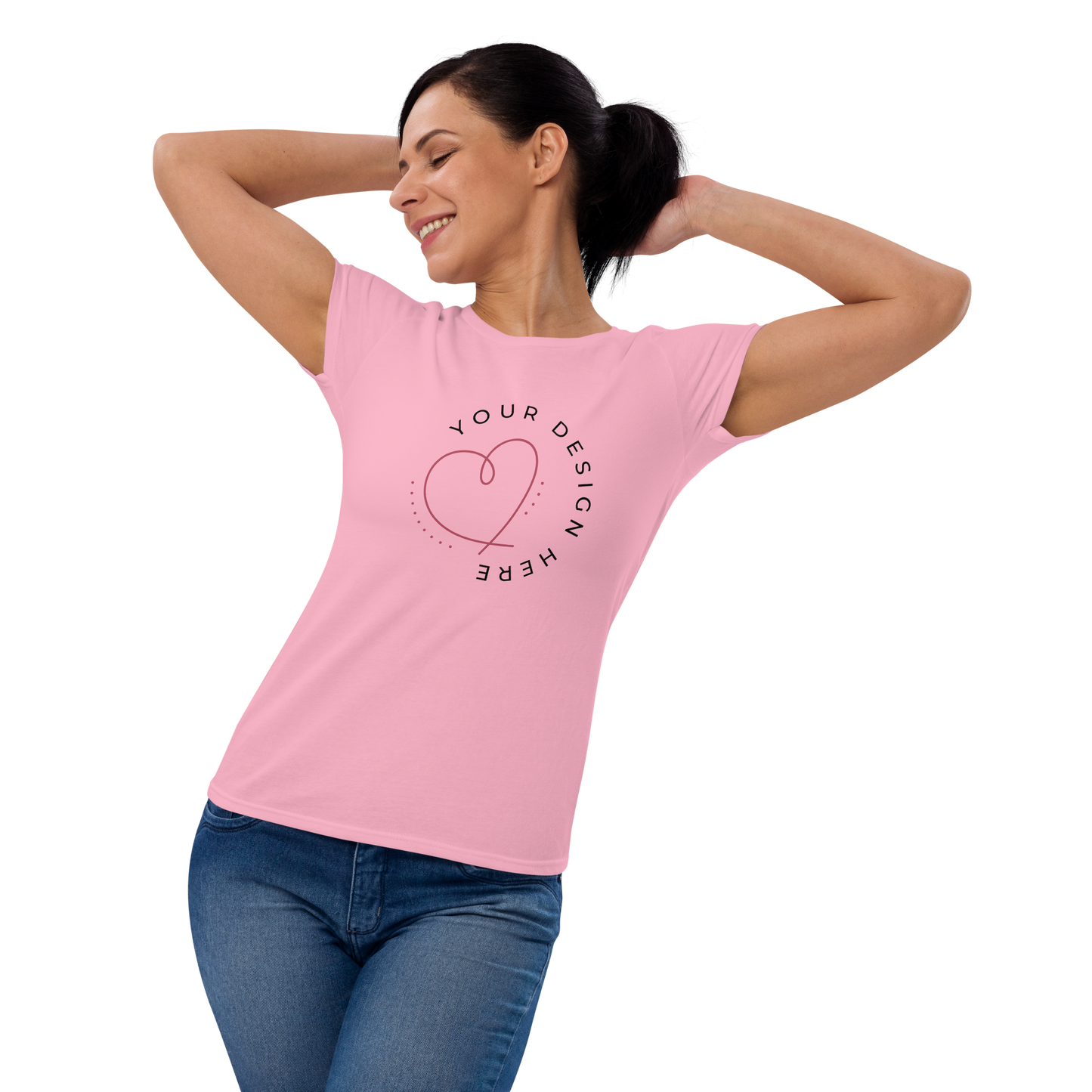 Women's Fashion Fit T-Shirt (Gildan 880)